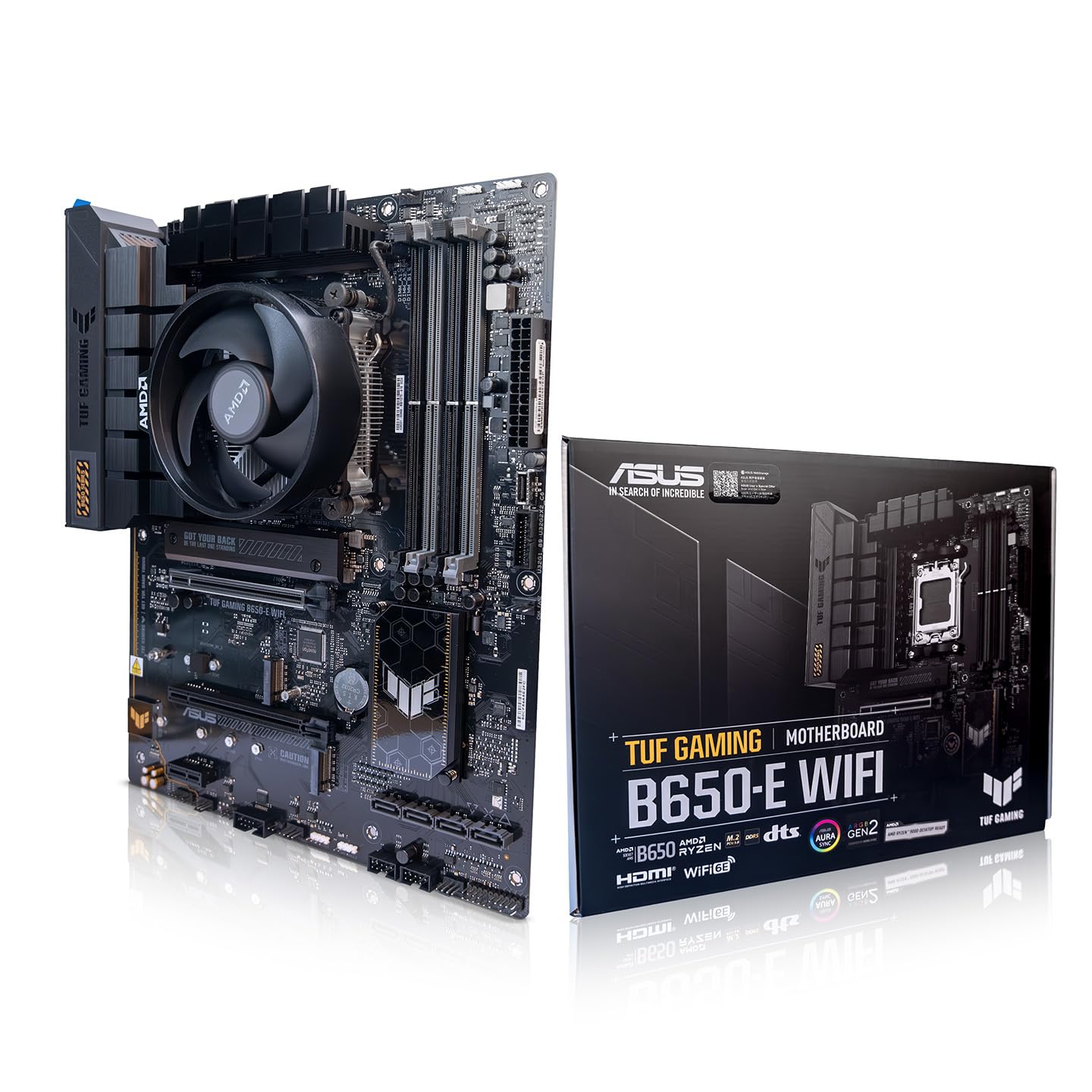 ADMI CPU Motherboard Bundle: AMD Ryzen 5 7500F 5GHz (Stock Cooler